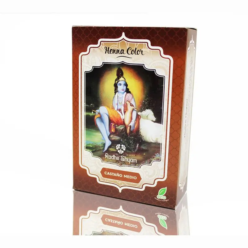 Radhe Shyam Henna Chestnut Medium Powder, 100 g