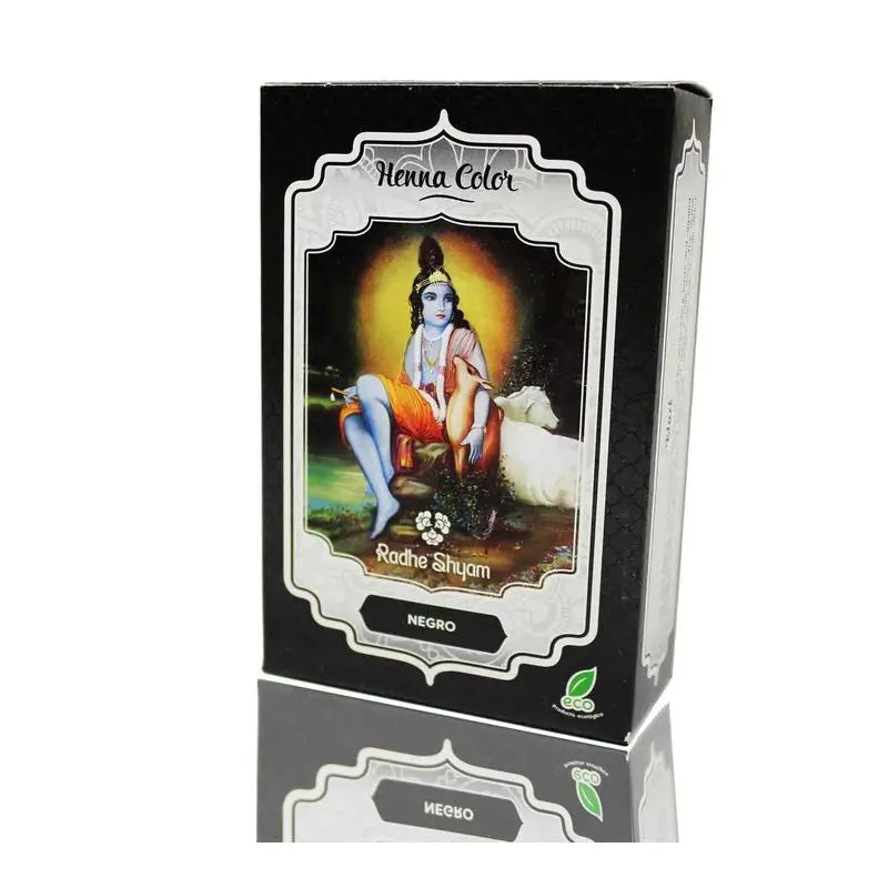 Radhe Henna Black Powder Radhe Shyam , 100 gr