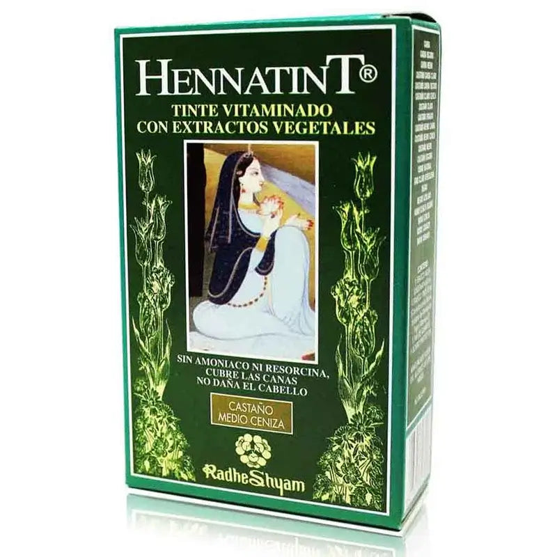Radhe Shyam Hennatint Medium Ash Brown , 60 ml