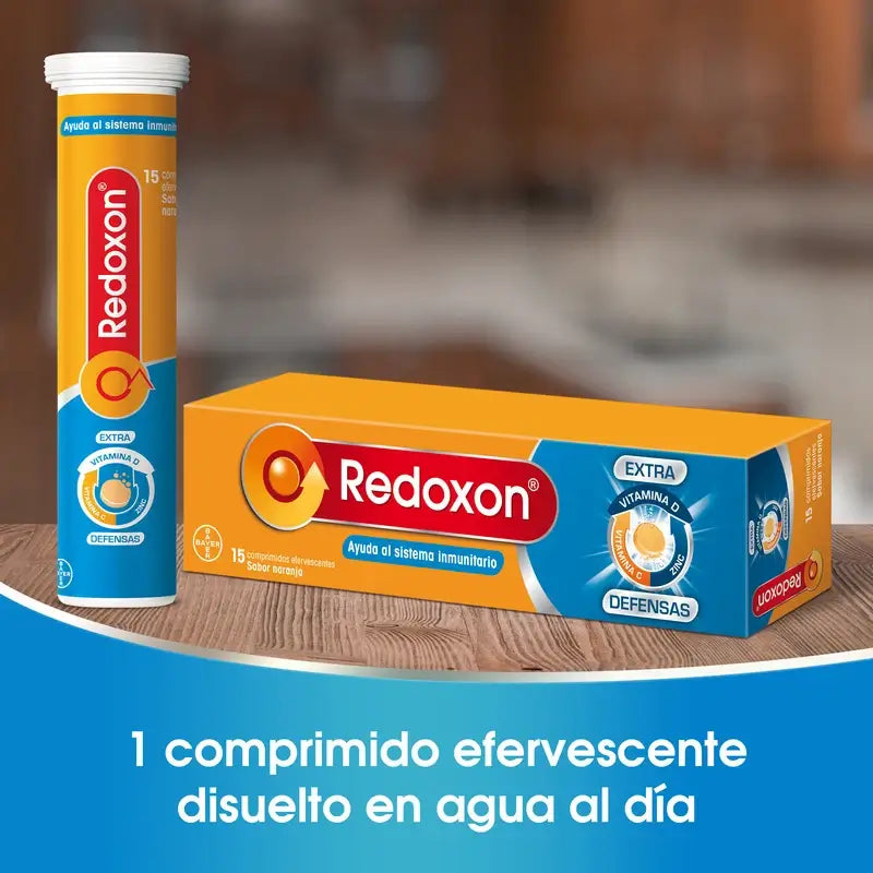 Redoxon Extra Defences 15 Effervescent Tablets