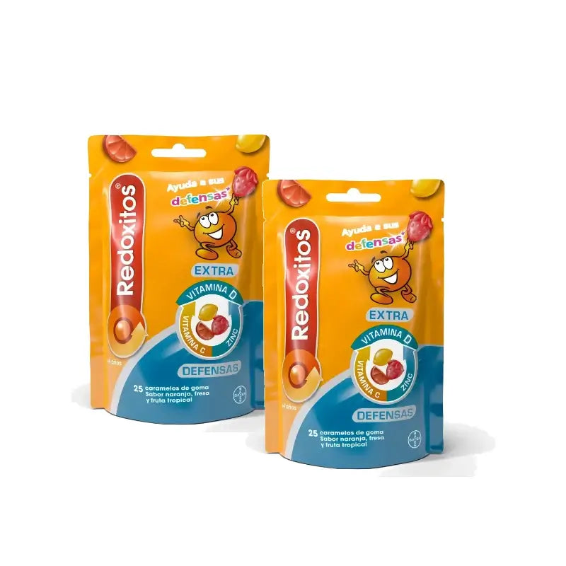 Redoxon Redoxitos Extra Immunity +4 Years, Pack of 2 x 25 gummy sweets