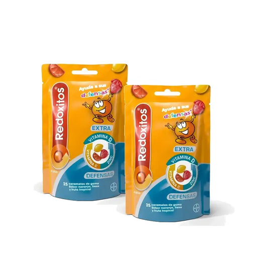 Redoxon Redoxitos Extra Immunity +4 Years, Pack of 2 x 25 gummy sweets