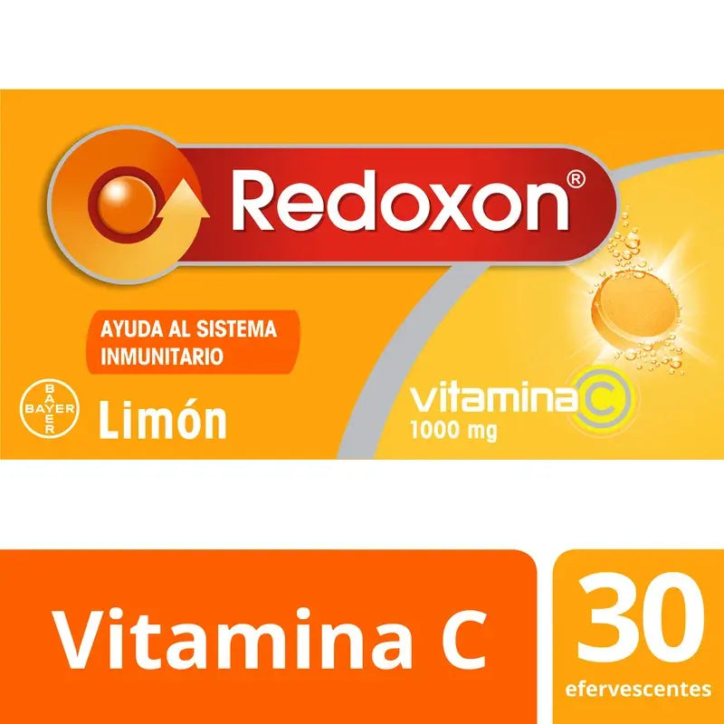Redoxon Vitamin C Lemon Flavour 30 Effervescent Tablets