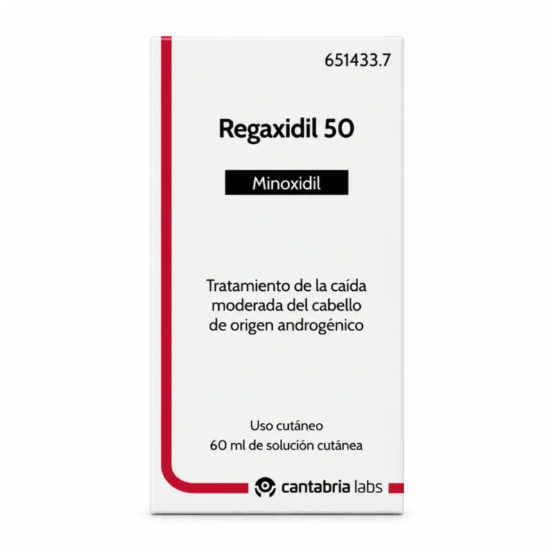 Regaxidil 50 mg/ml Minoxidil Cutaneous Solution 1 Bottle 60 ml