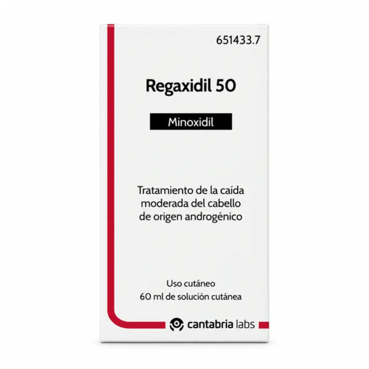 Regaxidil 50 mg/ml Minoxidil Cutaneous Solution 1 Bottle 60 ml