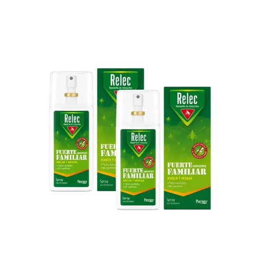 Relec Fuerte Duplo Sensitive Spray, 2 x 75 ml