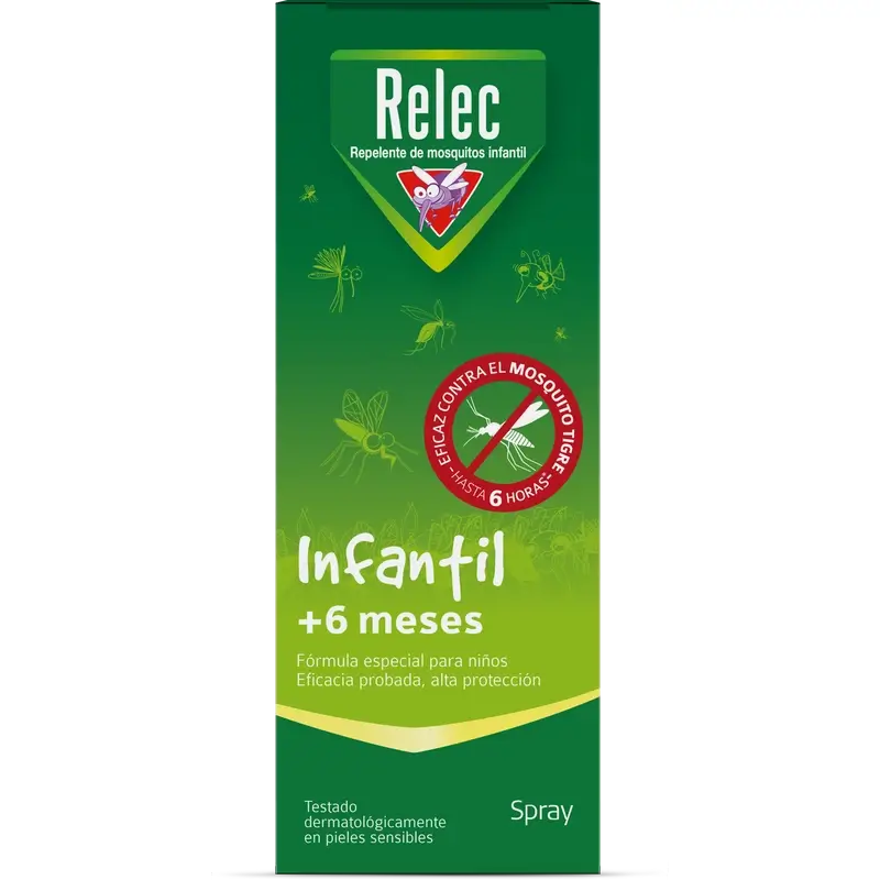 Relec Infant Mosquito Spray, 100 ml (+ 6 Months)