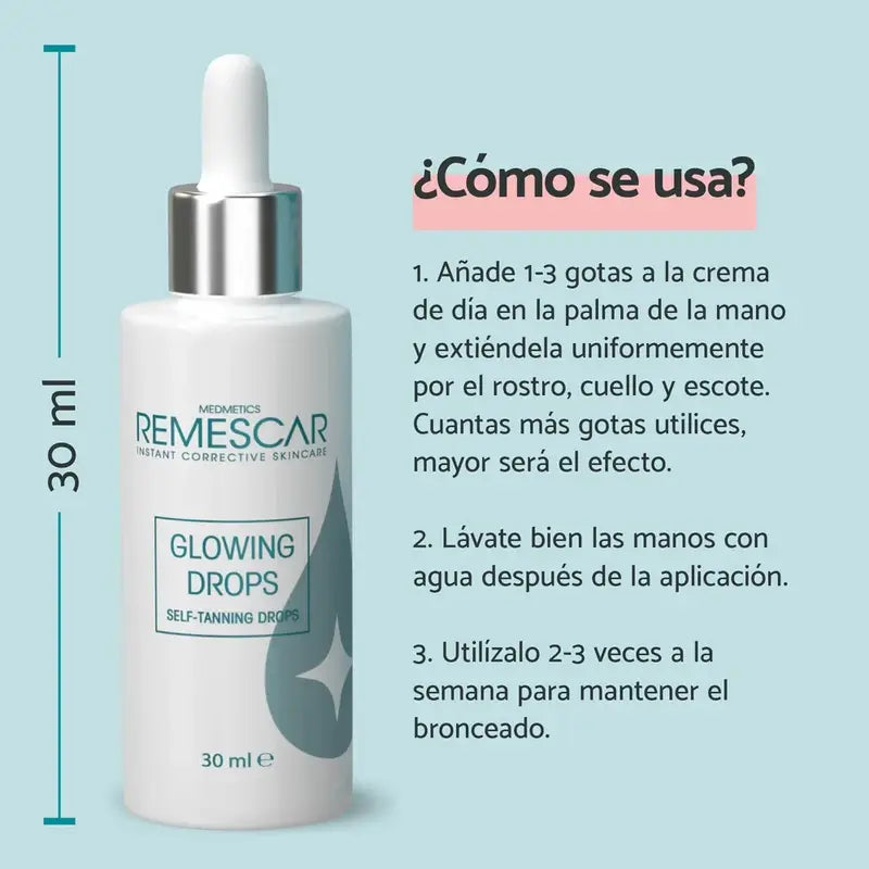Remescar Tanning Drops, 30 ml