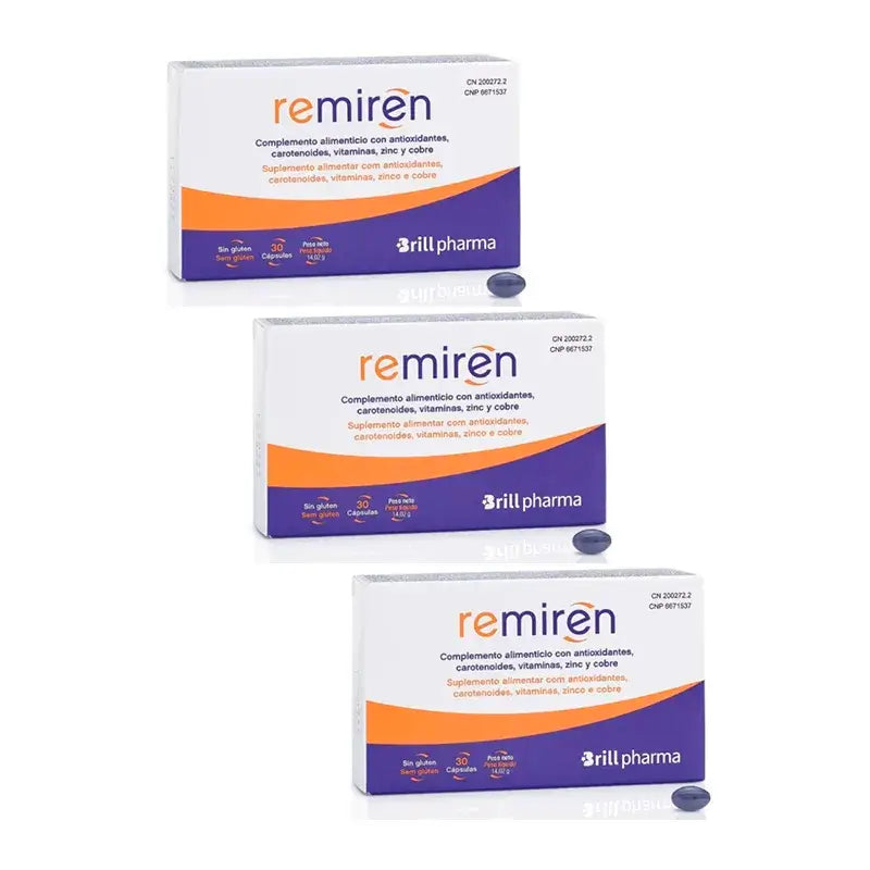 Remiren, Pack 3 x 30 Capsules