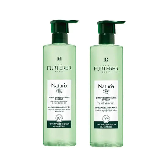 Rene Furterer Naturia Extra Gentle Balancing Shampoo, 2X400 Ml