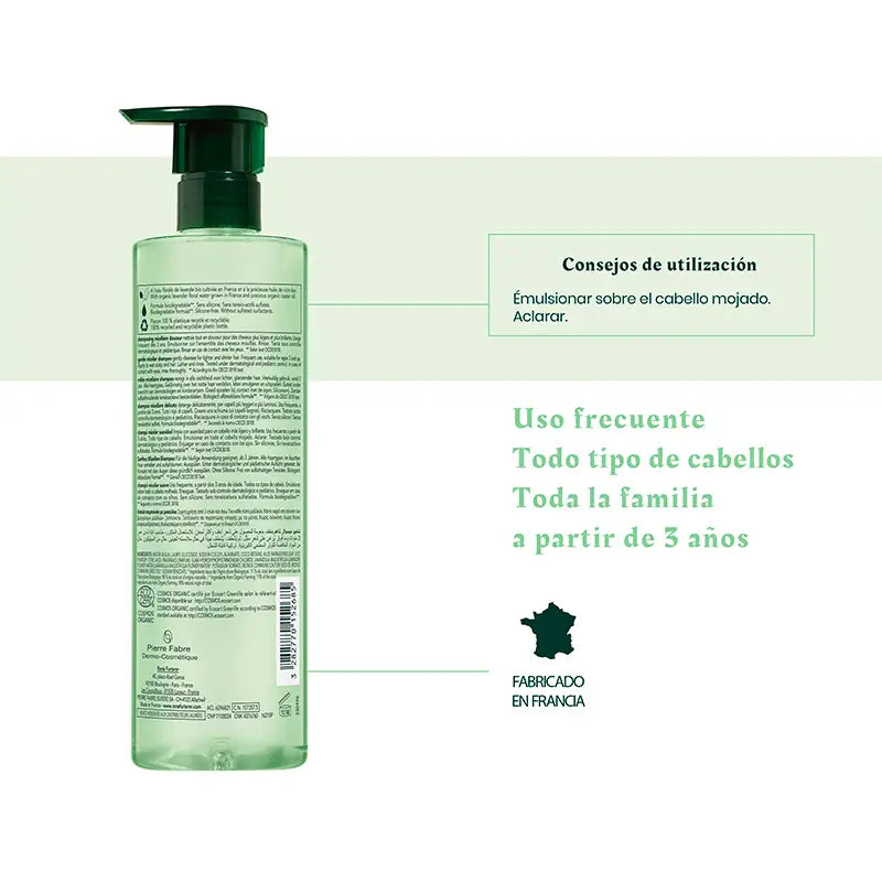 Rene Furterer Naturia Extra Gentle Balancing Shampoo, 400 ml