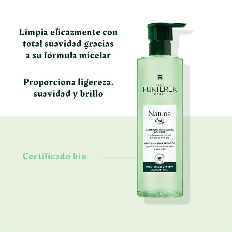 Rene Furterer Naturia Extra Gentle Balancing Shampoo, 400 ml