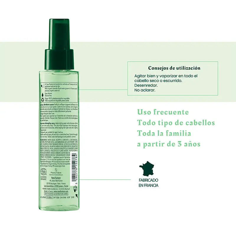Rene Furterer Naturia Extra Gentle Detangling Spray, 200 ml