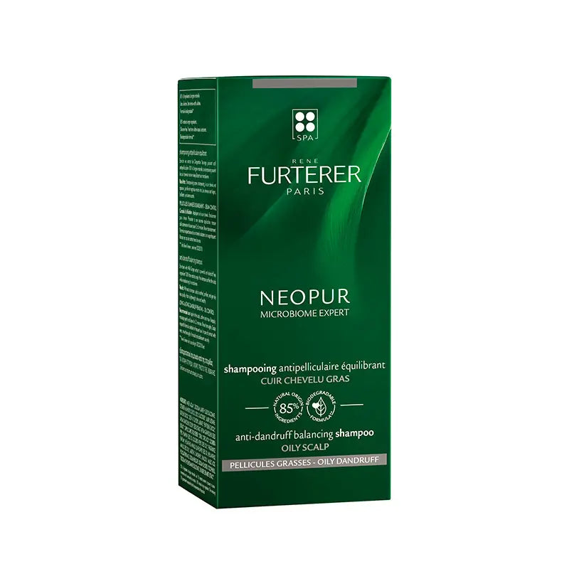 René Furterer Neopur Microbiome Expert Anti-Dandruff Shampoo For Oily and Flaking Scalp, 150 ml