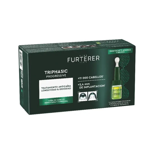 René Furterer Triphasic Progressive Hair Loss Pack 5 ml x 8 Bottles