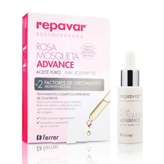 Repavar Regenerating Pure Rose Hip Oil Advance 15 ml