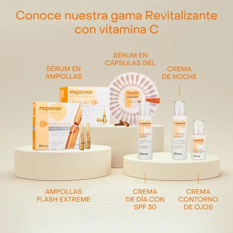 Repavar Revitalising Monoderma C10 28 capsules