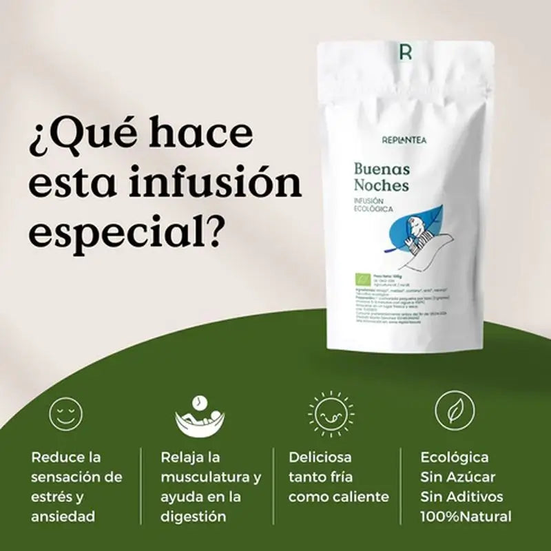 Replantea Good Night Infusion Organic, 100 g