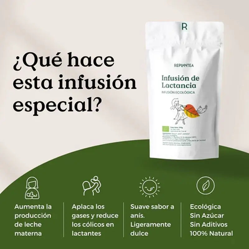Replantea Organic Breastfeeding Infusion, 100 g