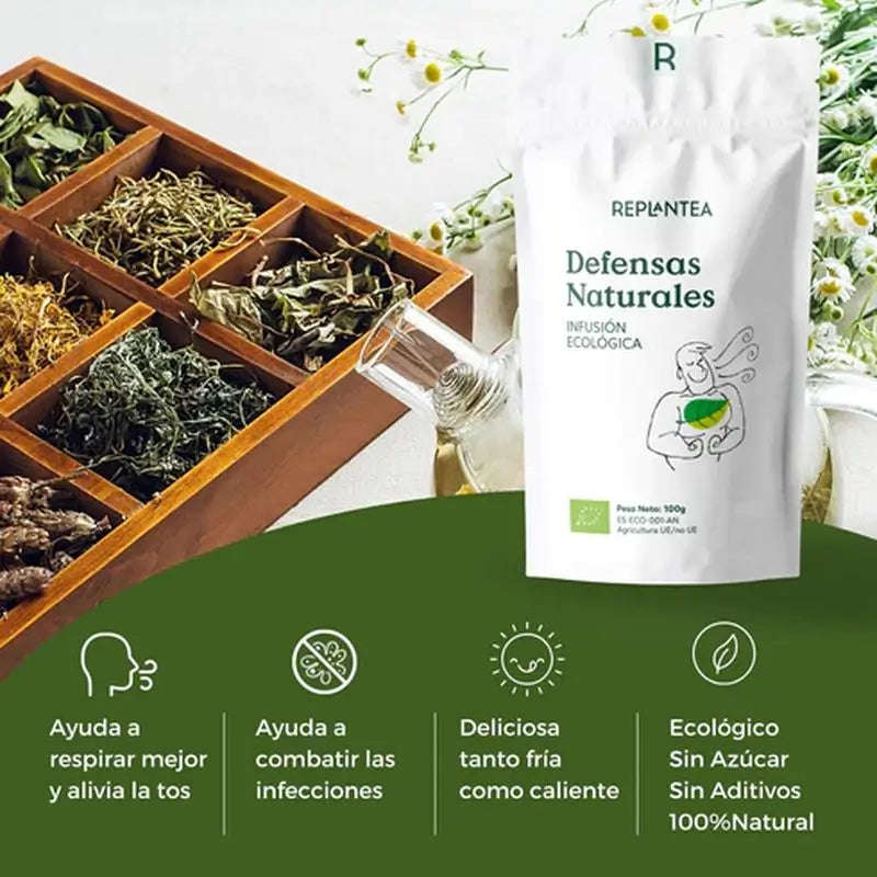 Replantea Natural Defence Infusion Eco, 100 g
