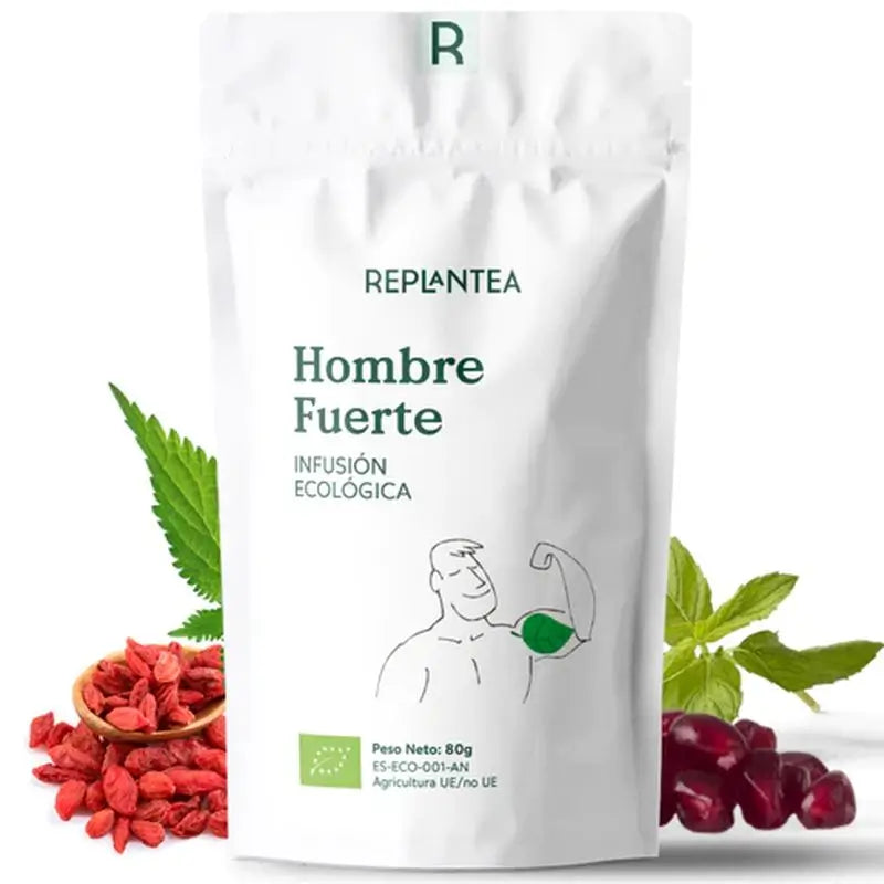 Replantea Strong Man Infusion Organic, 80 g