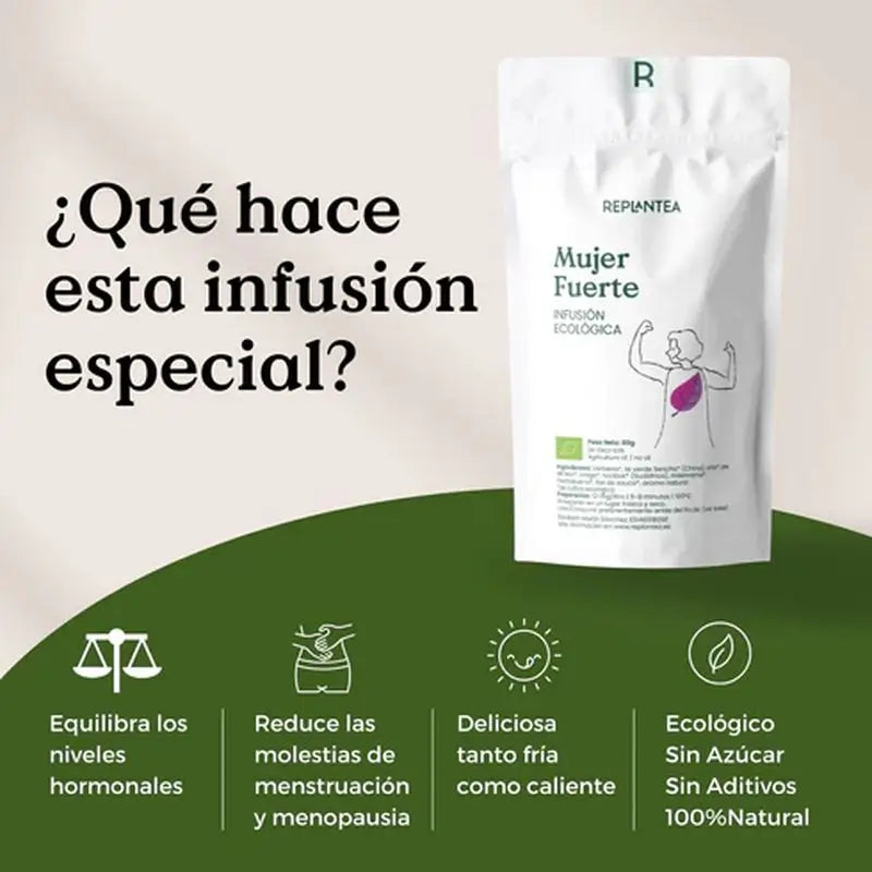 Replantea Strong Woman Infusion Organic, 80 g