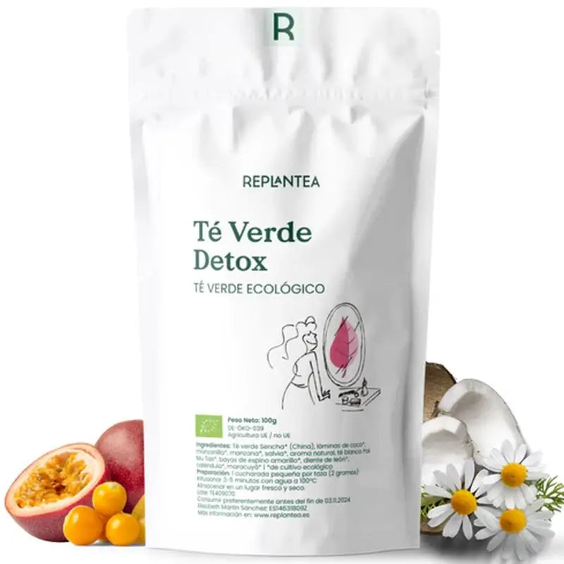 Replantea Detox Tea Pack With Filter, 3 units