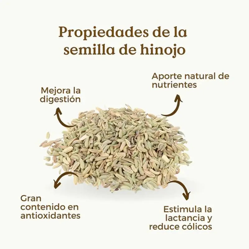 Replantea Organic Fennel Seeds, 200 g