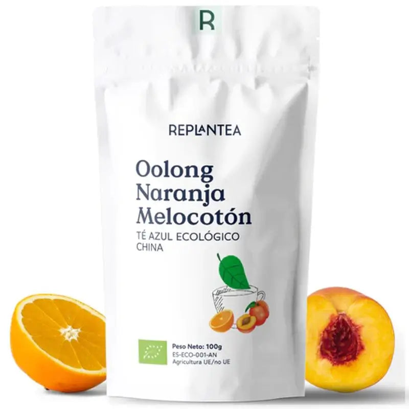 Replantea Blue Oolong Tea With Orange And Peach, 100 g