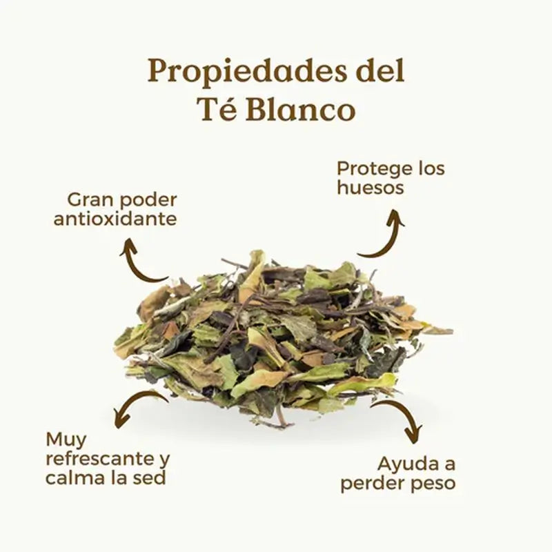 Replantea Organic Pai Mu Tan White Tea, 50 g