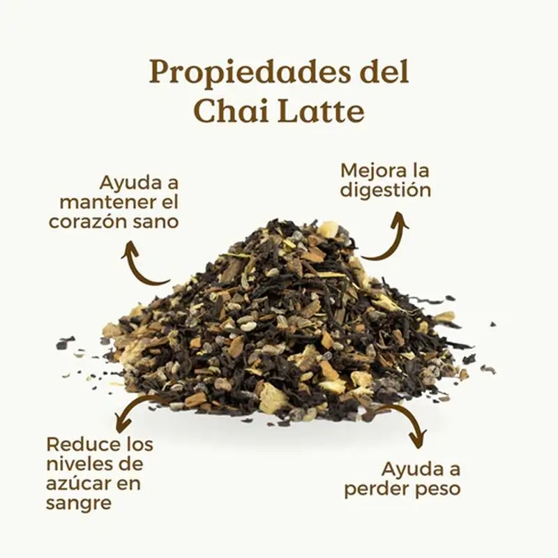 Replantea Black Tea Chai Latte Organic, 100 g