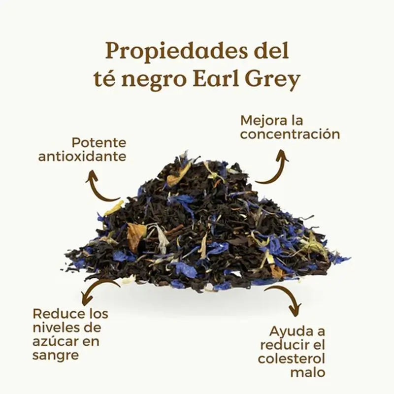 Replantea Earl Grey Supreme Organic Black Tea, 100 g