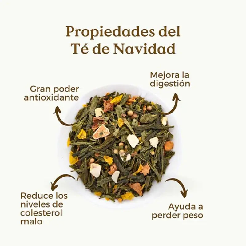 Replantea Organic Christmas Green Tea, 100 g