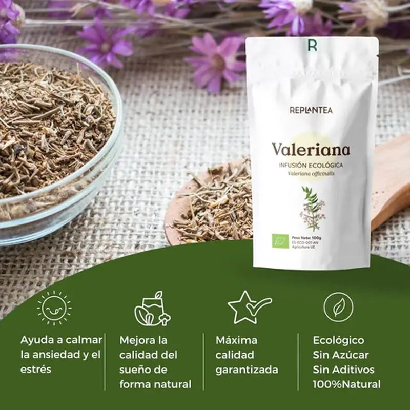 Replantea Organic Valerian, 100 g