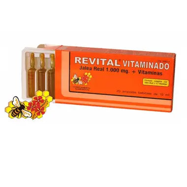 Revital Vitaminado Royal Jelly + Vitamins 20 Ampoules x 10 ml