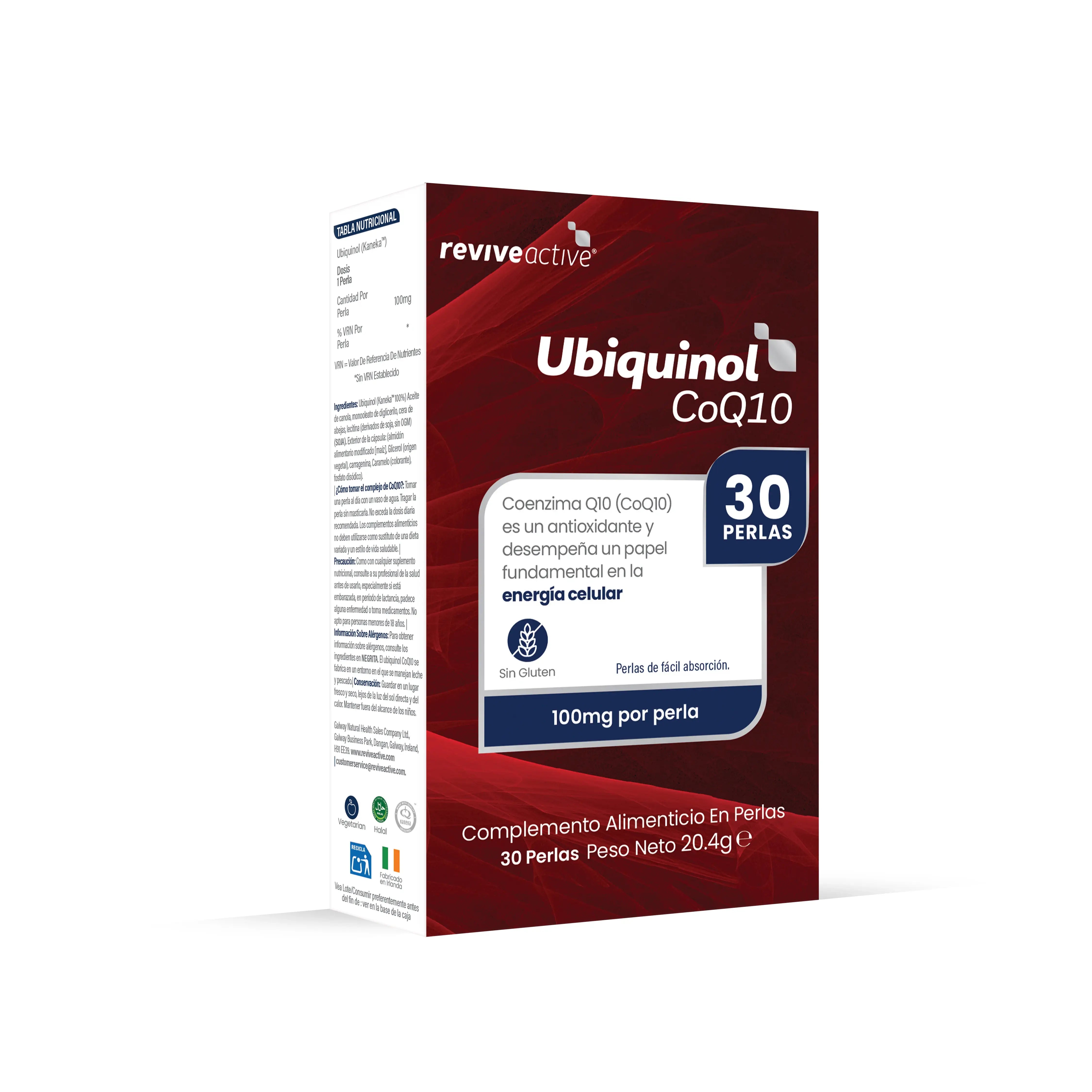Revive Active Ubiquinol CoQ10, 30 capsules