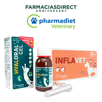 PHARMADIET - HYALORAL E INFLAVET HASTA 20% DTO - ANIVERSARIO - SEMANA DE LA MASCOTA (5 OCTUBRE 2026)