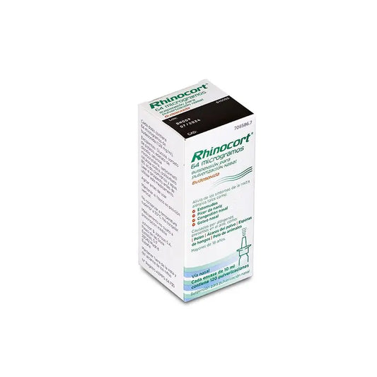 Rhinocort 64 Microg Nasal Spray Suspension, 120 Sprays