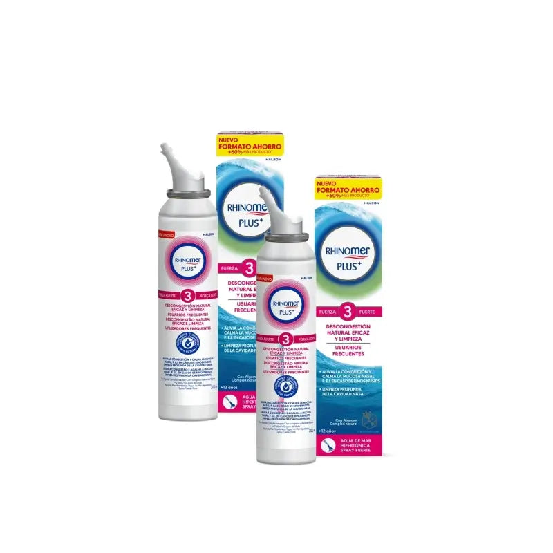 Rhinomer Plus+ F3 for Frequent Users, 200 ml, pack of 2