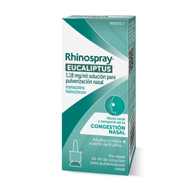 Rhinospray Eucalyptus 1.18 Mg/ ml Nasal Nebuliser 10 ml