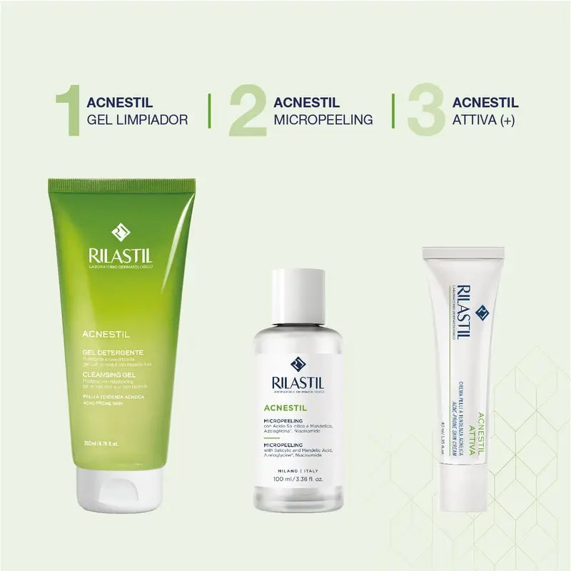 Rilastil Acnestil Gel , 100 ml