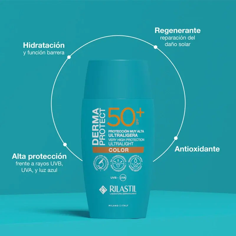 Rilastil Dermaprotect SPF 50+ Colour, 50 ml