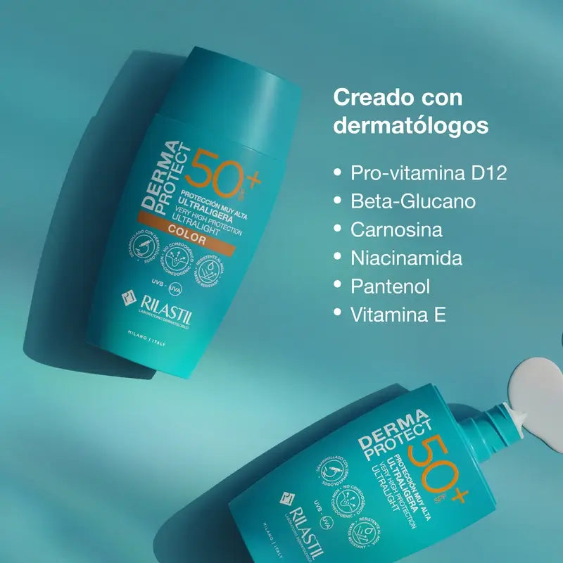 Rilastil Dermaprotect SPF 50+ Colour, 50 ml