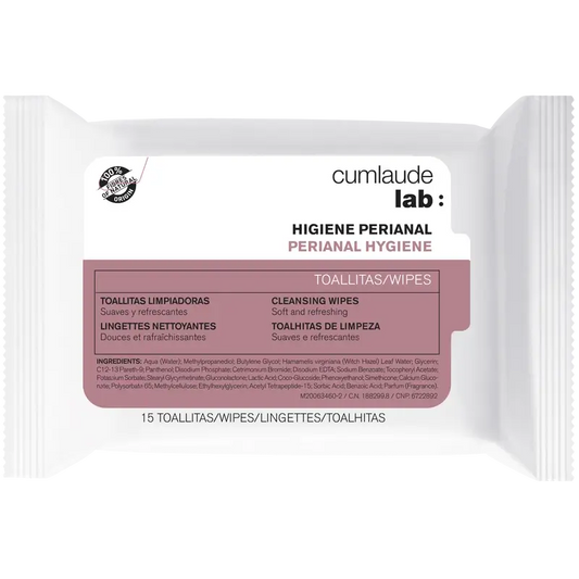 Cumlaude Lab Perianal Cleansing Wipes, 15 Units