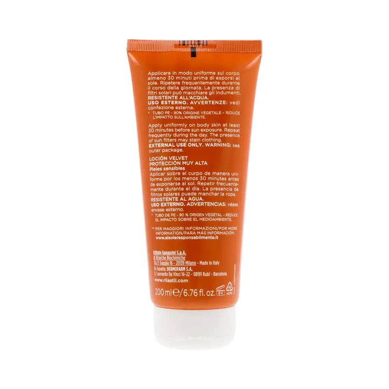 Rilastil Sun System 50+ Velluto Milk 200 ml