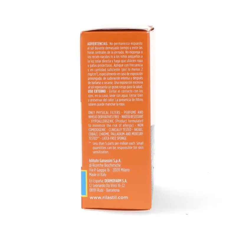 Rilastil Sun System SPF 50+ Compact Beige, 10 gr