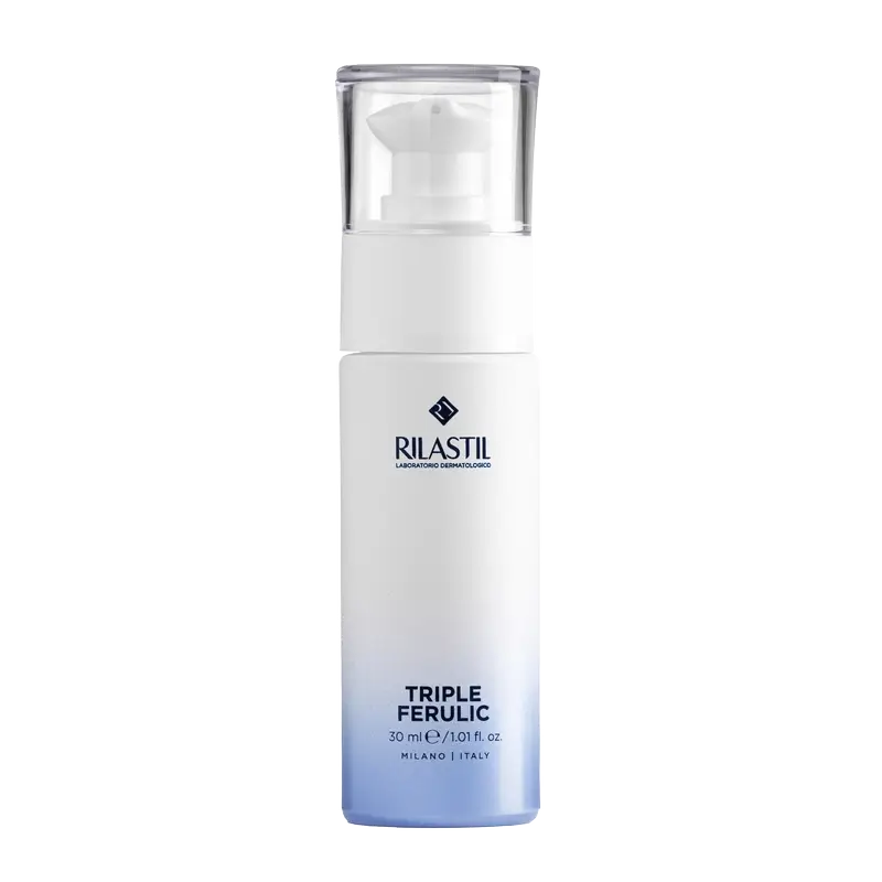 Rilastil Triple Ferulic Anti-Aging, Antioxidant and Brightening Serum, 30 Ml