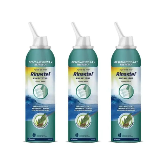 Rinastel Eucalyptus Nasal Spray, 3X125 Ml