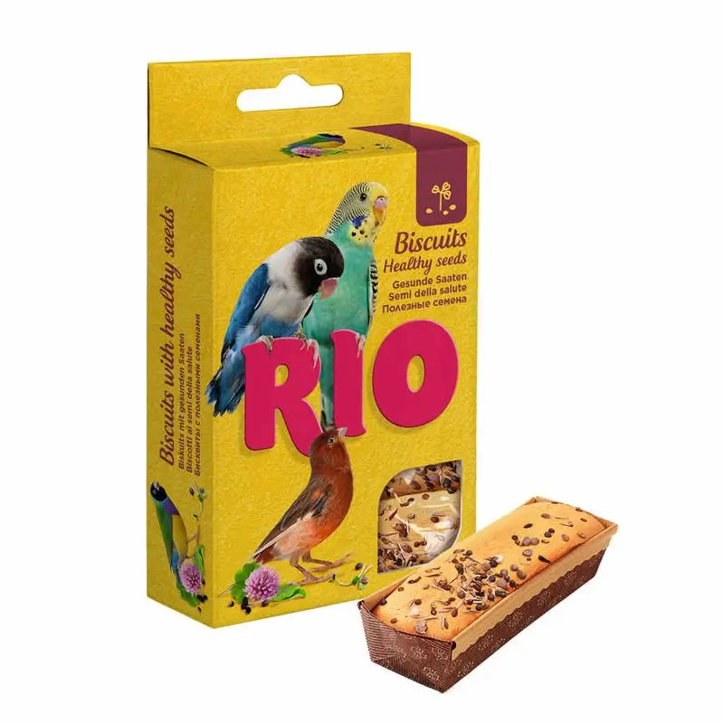 Rio Biscuits Healthy Seeds All Birds 8X5X7Gr