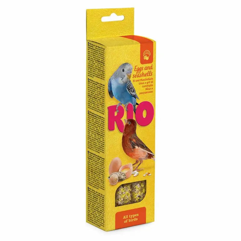 Rio Sticks Eggs & Shells All Birds 8X2X40Gr